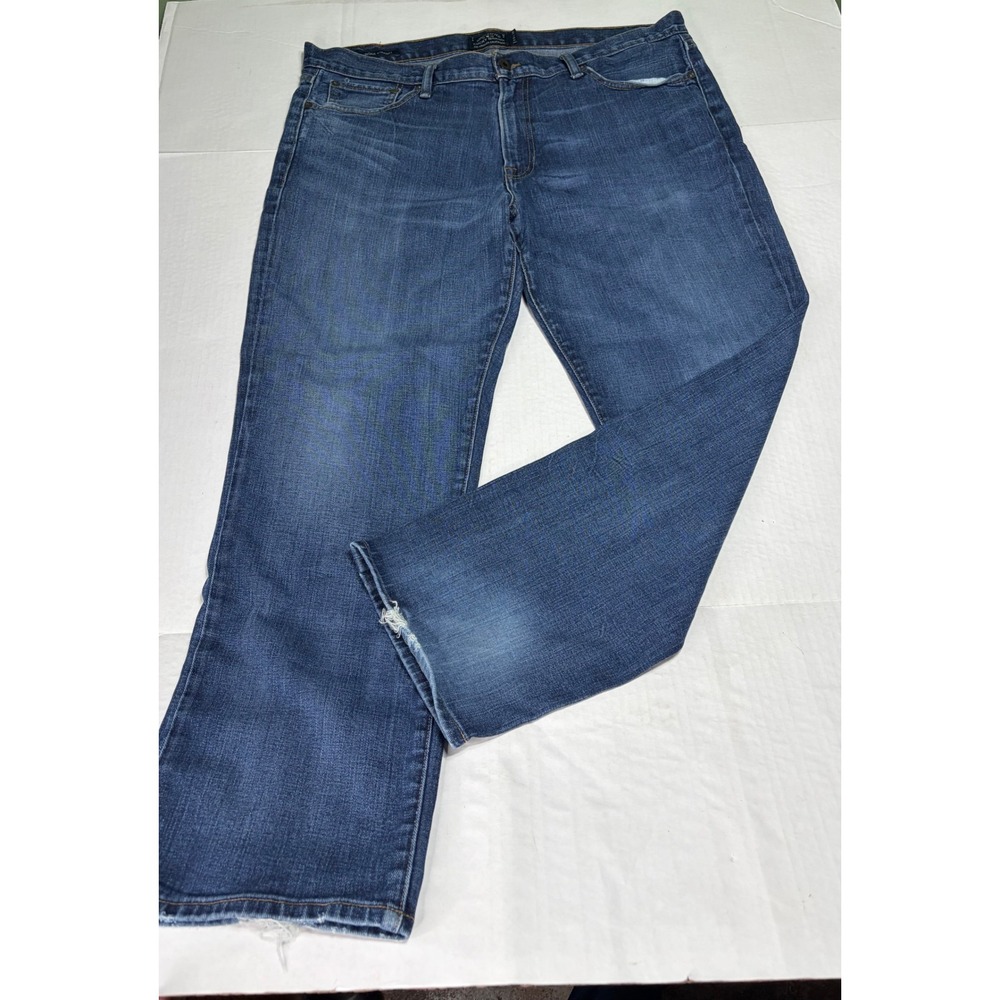Lucky Brand 361 Vintage Straight Jeans Mens 38x30 Blue Denim Medium Wash